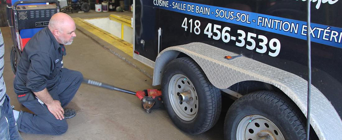 réparation remorques Breakeyville